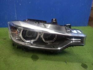 ★BMW F30 DAA-3F30 アクティブハイブリッド3 Mスポーツ 前期 冠水車★右ヘッドライト HID