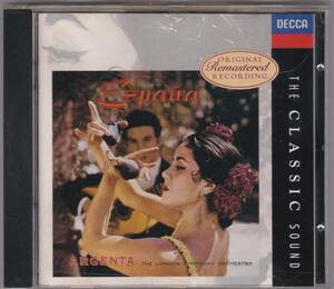 ♪DECCA独盤♪アルヘンタ　シャブリエ　Espana　The Classic Sound