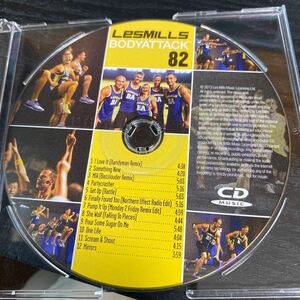 Lesmills Bodyattack82 CDのみ