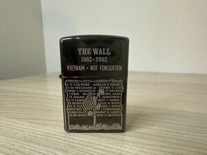 ♪ Zippo ジッポー THE WALL 1982-2002 VIETNAM REMEMBERED 2002年製