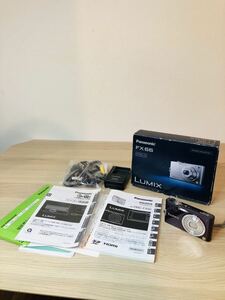 ● パナソニック LUMIX ルミックス DMC-FX66-V デジタルカメラ ノーブルバイオレット Panasonic 箱 説明書付 通電確認済み