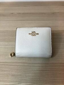 ○COACH 財布 C2862コーチ コンパクトチョーク