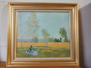 Art hand Auction Claude Monet [Sommer im Grasland] Kunstrahmen 20 70x64 Impressionistische Meisterwerkserie Westernmalerei ★ Neu Unbenutzt Erschwinglich, Gehäuse, Innere, Andere