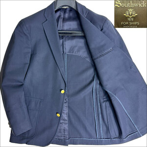 J6151 Beauty Southwick Sips Bespoke USA Money Button Blue Blaze Blay Blue 40 -й 40 (эквивалент XL) Southwick Ships