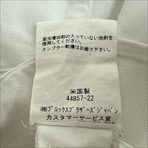 J5043 美品 ブラックフリース ボタンダウン オックスフォードシャツ ホワイト BLACK FLEECE BY Brooks Brothers_画像5