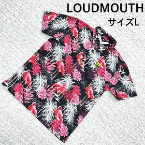 美品　LOUDMOUTH ラウドマウス　ゴルフ　ポロシャツ　サイズL