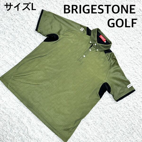 BRIGESTONE GOLF ブリヂストンゴルフ　ポロシャツ　サイズL