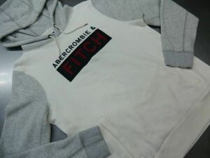 N31 美品・Abercrombie&Fitchアバクロ パーカー スウェットパーカー プルオーバパーカー M