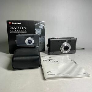 1 jpy [ beautiful goods ] Fuji film nachulakla deer compact film camera 