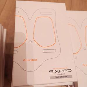 未使用 純正品 SIXPAD シックスパッド専用 アブズベルト アームベルト  高電導ジェルシート 15箱セットの画像3