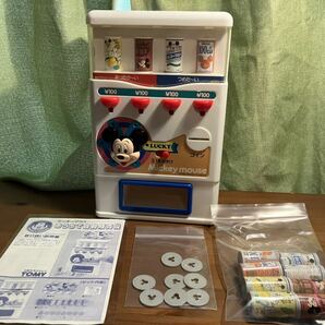 TOMY ミッキーマウス おうちで自動販売機 幼児玩具 レトロ ディズニーの画像3