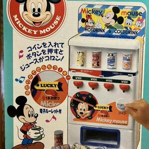 TOMY ミッキーマウス おうちで自動販売機 幼児玩具 レトロ ディズニーの画像1