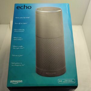 Amazon Alexa Echo 第1世代 スマートスピーカー　US版　未開封品　ジャンク扱い 848719071733