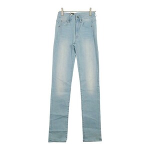 【24869】 新古品 G-STAR RAW ジースターロゥ デニム ジーンズ ジーパン サイズW25-L32 / 約S ブルー カジュアル 無地 シンプル レディース