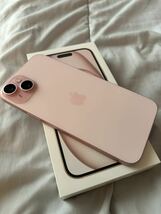 【美品】iPhone15plus 128GB ピンク_画像1