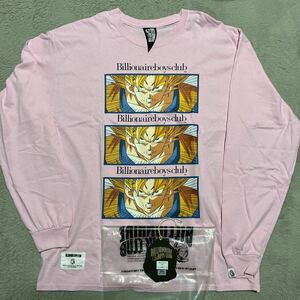 BILLIONAIRE BOYS CLUB DRAGON BALL Z ドラゴンボール　悟空　PINK BBC ICECREAM ロンt tee tシャツ　XL ビリオネアボーイズクラブ　