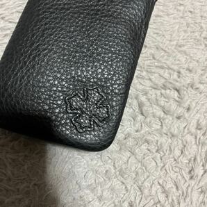 新品 CHROME HEARTS EYEWEAR クロムハーツ アイウェア用 レザーケース アクセサリー ポーチ リング メガネ サングラス 黒 ブラックの画像4