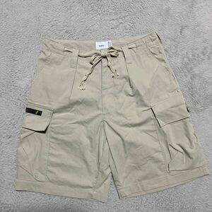 21ss WTAPS JUNGLE COUNTRY SHORTS NYCO TUSSAH ショーツ　ハーフパンツ　ジャングル　ベージュ　BEIGU 1 カーゴパンツ　wtvua design