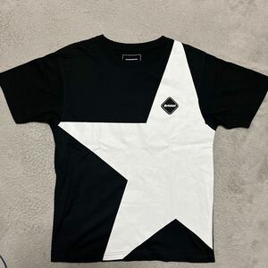 19ss F.C.R.B. Bristol soph f.c.real FCRB tee tシャツ BIG STAR 星　スター　s 黒　ブラック