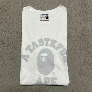 A BATHING APE BAPE KAWS jjjjound tee tシャツ 2XL 白　ホワイト　XXL SHARK STA CAMO TONAL Logo トーナルロゴ