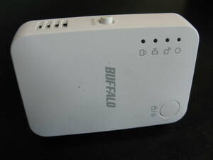 BUFFALO バッファロー WEX-1166DHPS Wi-Fi中継機［ハイパワーモデル］美品　通電確認済み　初期化済み