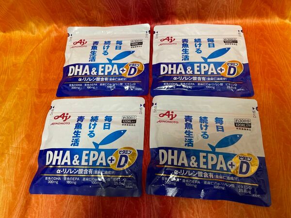 DHA&EPA 毎日続ける青魚生活 4セット 