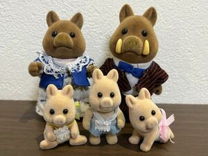  Sylvanian Families inosisi Family 