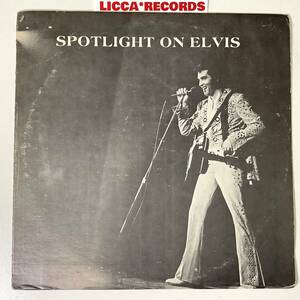 MEGA RARE Elvis Presley Spotlight On Elvis *2xLP レコード LICCA*RECORDS 478 何枚でも同送料