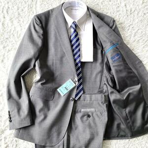  rare 2XL size / unused * tag attaching * Jean ko stereo rats .-ne business suit setup thousand bird tailored jacket summer AB8 men's 