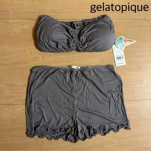 新品未使用 gelato piqueココナッツオイルインナーブラ&ショーツSET