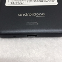 ★1円スタート SHARP シャープ android one ブラック NT利用制限〇 中古品 保管品 現状品 動作品 アンドロイド スマホ _画像6