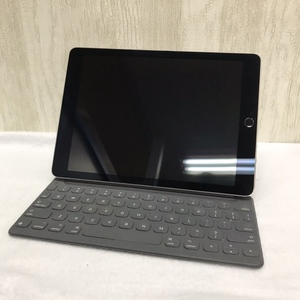 ★1円スタート iPadPro9.7インチ 128GB Wi-Fiモデル シルバー スマートキーボード付き A1772 動作品 中古品 保管品 現状品 Apple製品