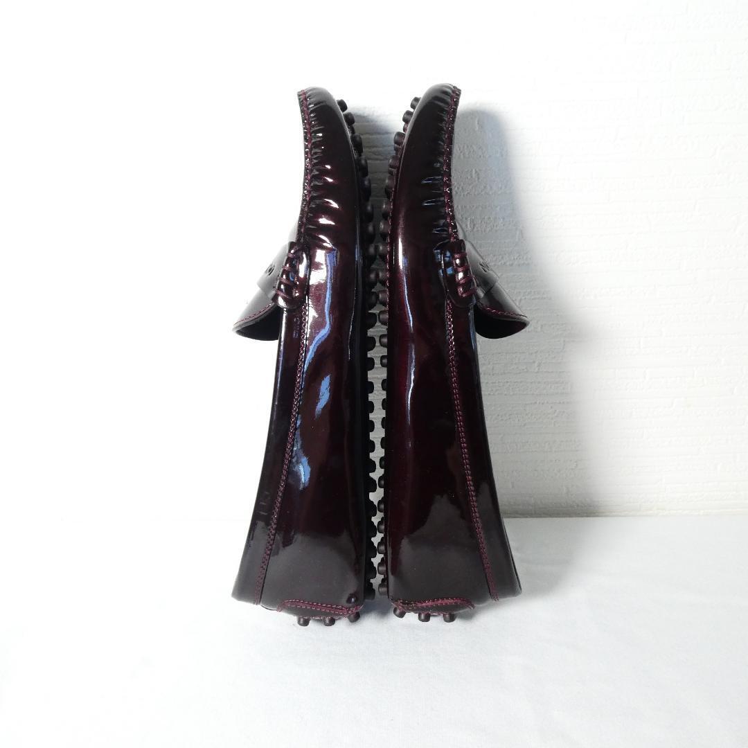 極美品 LOUIS VUITTON ルイヴィトン サイズ36 約23㎝ エナメル パテントレザー ラウンドトゥ ローファー ドライビングシューズ ブラウン系 極美品 LOUIS VUITTON ルイヴィトン サイズ36 約23㎝ エナメル パテントレザー ラウンドトゥ ローファー ドライビングシューズ ブラウン系