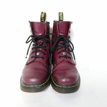 良品 Dr.Martens ドクターマーチン 1460 サイズUK4 23㎝ レザー 8ホール ブーツ チェリーレッド_画像2