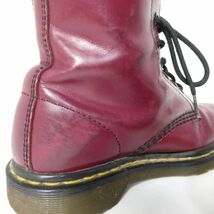 良品 Dr.Martens ドクターマーチン 1460 サイズUK4 23㎝ レザー 8ホール ブーツ チェリーレッド_画像7