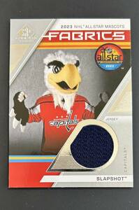 2023-24 SP Game Used NHL Hockey Slapshot Capitals 2023 All-Star Mascot Fabrics