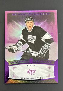 2023-24 UD Black Diamond NHL Bernie Nicholls Kings 49枚限定 Purple Diamond Legends