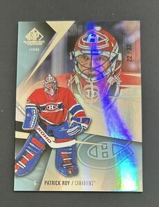 2023-24 SP Game Used NHL Hockey Patrick Roy Canadiens 33枚限定 Base