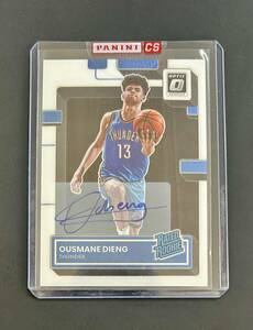 2022-23 Donruss Optic Ousmane Dieng Thunder RC Auto Rated Rookie #220 レデ戻り Basketball NBA