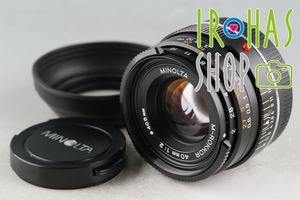 Minolta M-Rokkor 40mm F/2 Lens for Leica M #53217E5