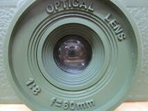 e10-3（HOLGA 120 CFN-X カラーフラッシュ カメラ）ARMY HORUGA アーミーホルガ フィルムカメラ トイカメラ 動作未確認 現状品_画像3