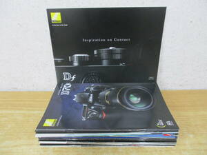 h8-2（ニコン カタログ・パンフレット まとめ売り）34冊セット Nikon カメラ レンズ アクセサリー D700 F3 D200 F90X F5 D3