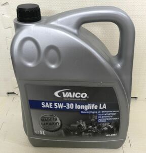 未使用品★ VAICO SAE 5W-30 longlife LA エンジン オイル 5L ドイツ製 V60-0083 自動車 車 メンテナンス