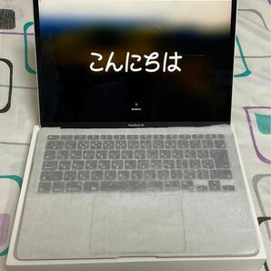 MacBook Air M1 シルバー　バッテリー100%