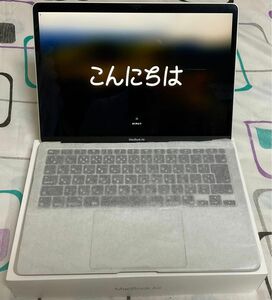 MacBook Air M1 シルバー　バッテリー100%