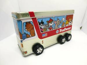  retro that time thing Tom & Jerry Trailways bus type can case 