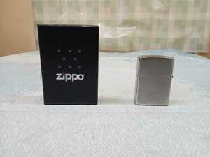 ZIPPO　ジッポー オイルライターシルバーカラー PA16701 喫煙具 喫煙グッズ 箱付き