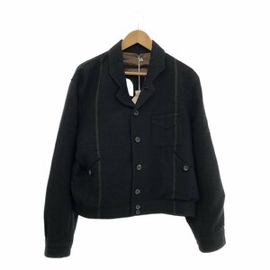 【美品】 ziggy chen / ジギーチェン | 2022AW | CUTOUT BACK WORKER JACKET / カットアウト バック ワーカー ウールジャケット