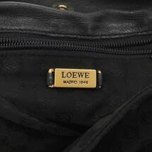 LOEWE / ロエベ | フラメンコ ロゴ型押し ショルダーバッグ | ブルーグレー | レディース_画像6