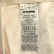 JIL SANDER / ジルサンダー | 2023SS | Viscose Silk Trouser テーラードパンツ | 36 | ライトピンク | レディース_画像7